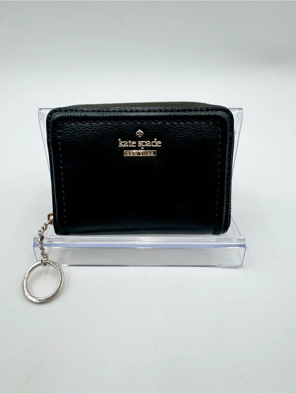 Kate spade zip compact wallet - green